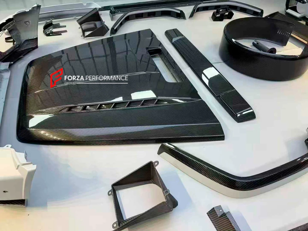 Карбоновый обвес для Mercedes-Benz G-Class W464/W463A 2018-2023 Мерседес Гелик гелентваген