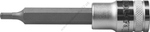 KRAFTOOL HEX, 1/2″, Н3, удлиненная торцовая бита-головка (27909-03)
