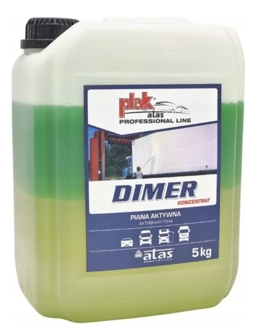 Средство для мойки-концентрат Atas DIMER 5кг #A2892