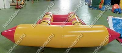 Двойной водный банан, "Красный" мест для посадки 4, без усиления