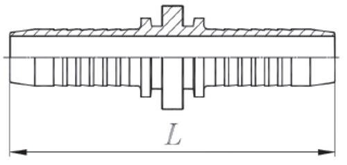 Соединитель ремонтный DN 08 (для навивки)