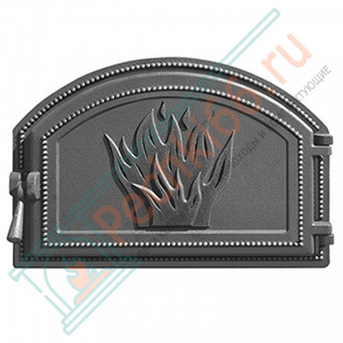 Дверца печная чугунная 223, антрацит (Везувий) в Кирове