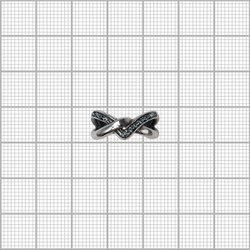 "Плетенка" кольцо в серебряном покрытии из коллекции "Сударыня" от Jenavi