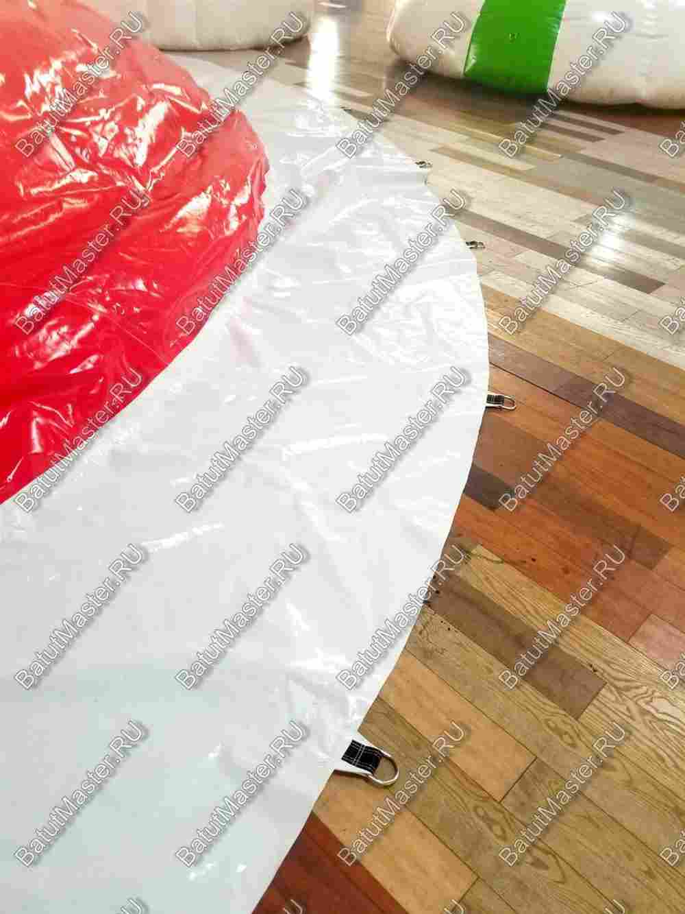 Надувная подушка «Красная Птица» для установки в грунт, 7×7 м