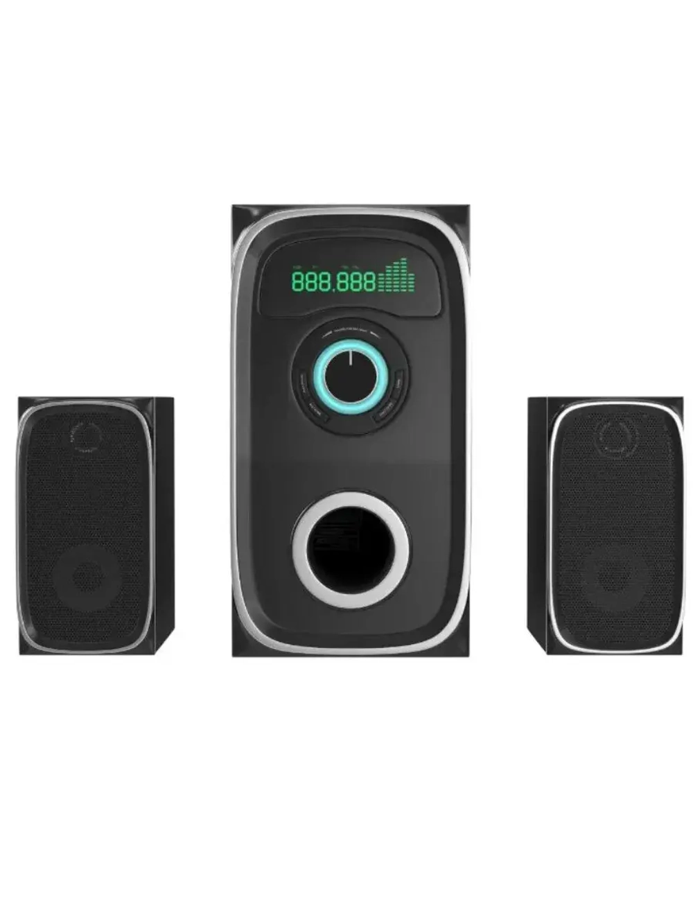 Колонки 2.1 OK-901 BLACK 40 Вт, питание от сети 220В