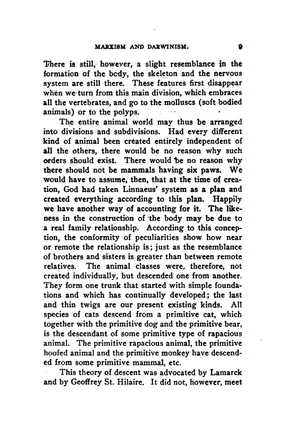 Marxism and Darwinism | Anton Pannekoek