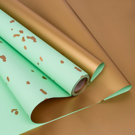 Пленка матовая Капельки 58см*10м