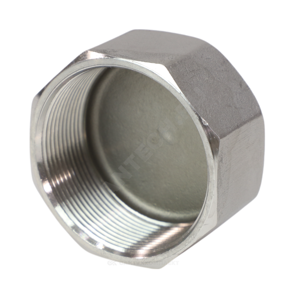 Заглушка сталь нерж Ду 40 (1 1/2") ВР Benarmo