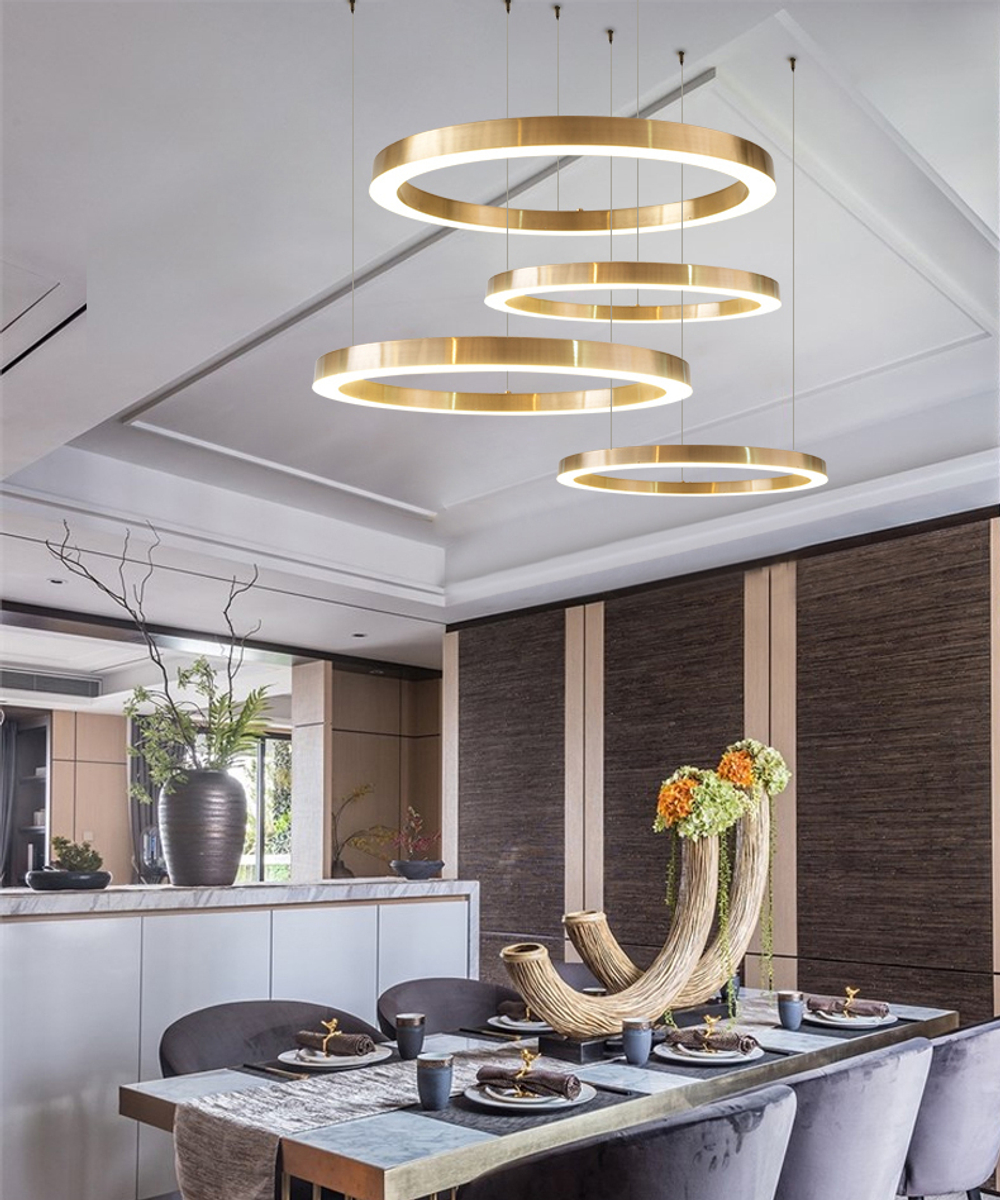 Pendant design lamp  Light Ring XXL by HENGENG