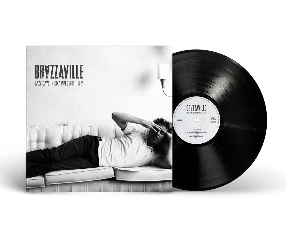 LP: Brazzaville - Lazy Days in Eixample (2004/2024) [Black Vinyl]