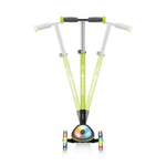 Самокат Globber Elite Deluxe Flash Lights зеленый