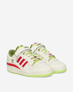 adidas Forum Low Кроссовки The Grinch Кремово-Белый / Университетский Красный / Солнечная Слизь