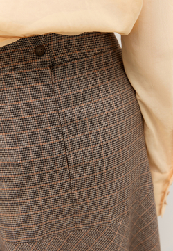 Юбка на кокетке