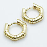 Ювелирные швензы с позолотой, размер 20*18 мм, цена за пару