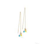 *Серьги Multicolour Pastel 1 Coeur de Lion