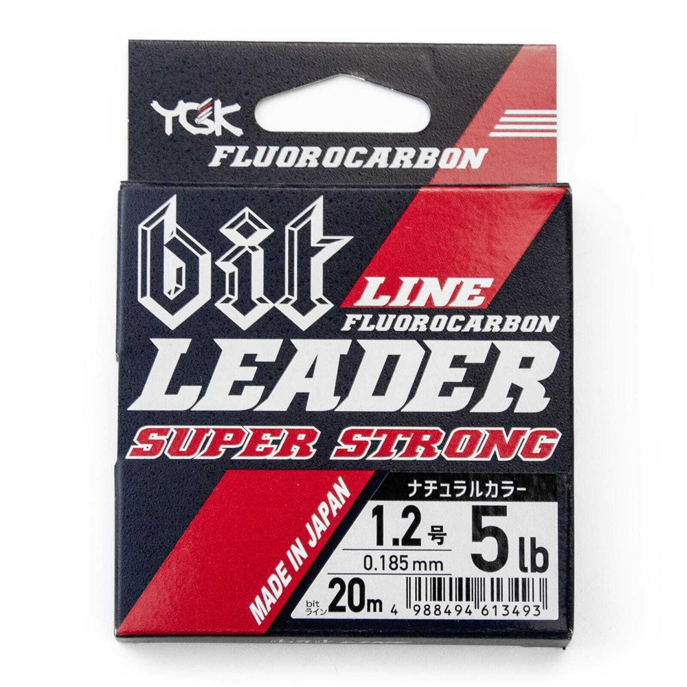 Леска YGK Bit Line Fluorocarbon Leader Super Strong (20м)