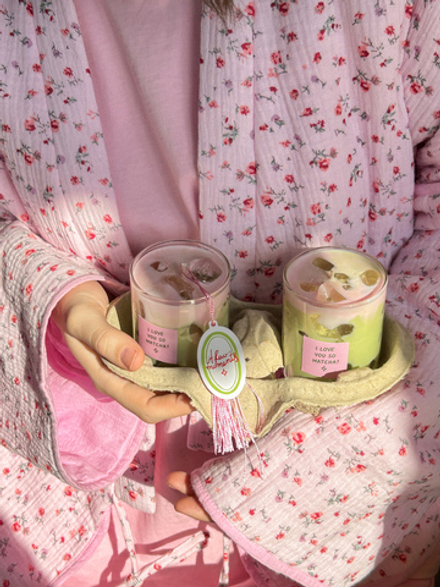 Ароматическая свеча We love so MATCHA