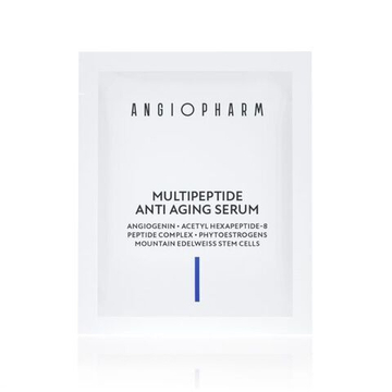 ANGIOPHARM МУЛЬТИПЕПТИДНАЯ ОМОЛАЖИВАЮЩАЯ СЫВОРОТКА, 3 мл | MULTIPEPTIDE ANTI AGING SERUM