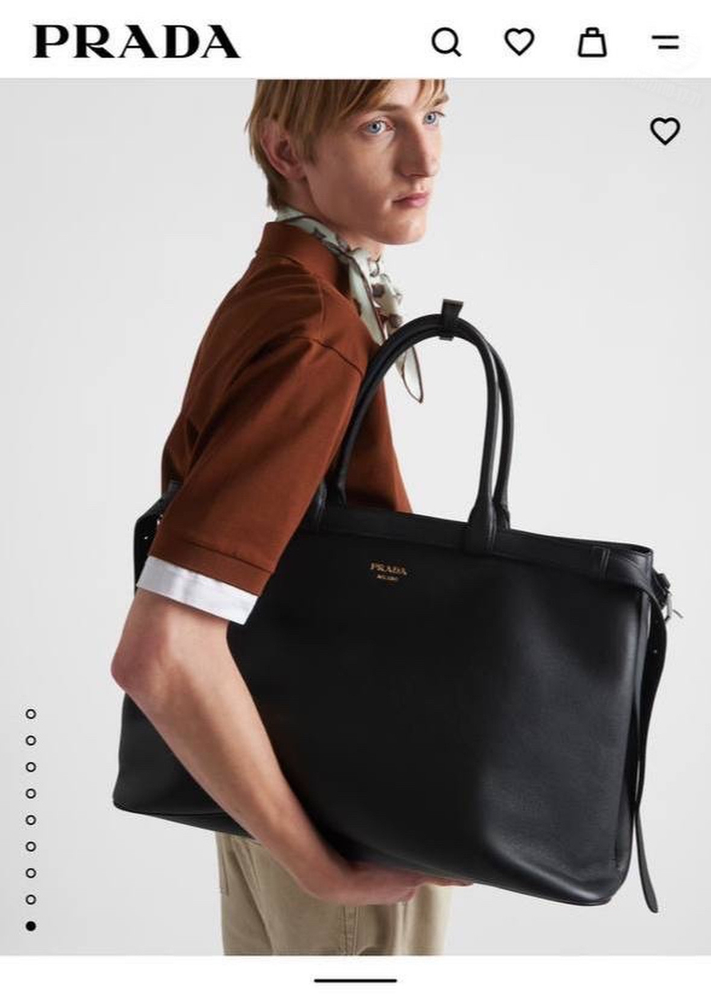 Дорожная сумка Prada