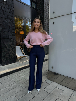 Брюки Элеганс синий