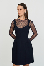 Платье мини с чашечками