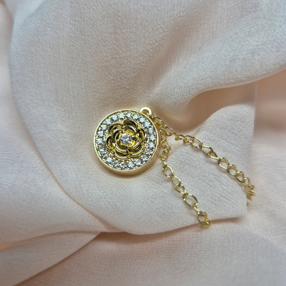 Магнит с цепочкой для платка AV-DCR0501-MA