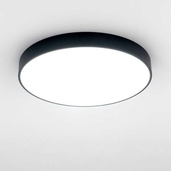 Потолочный светодиодный светильник с пультом ДУ Citilux Купер RGB Черный CL72495G1