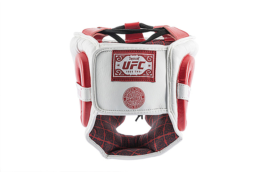 UFC Premium True Thai Шлем для бокса, цвет белый, размер L