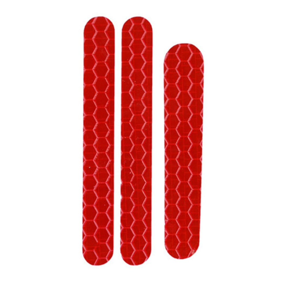 Наклейки светоотражающие красные для Ninebot KickScooter ES