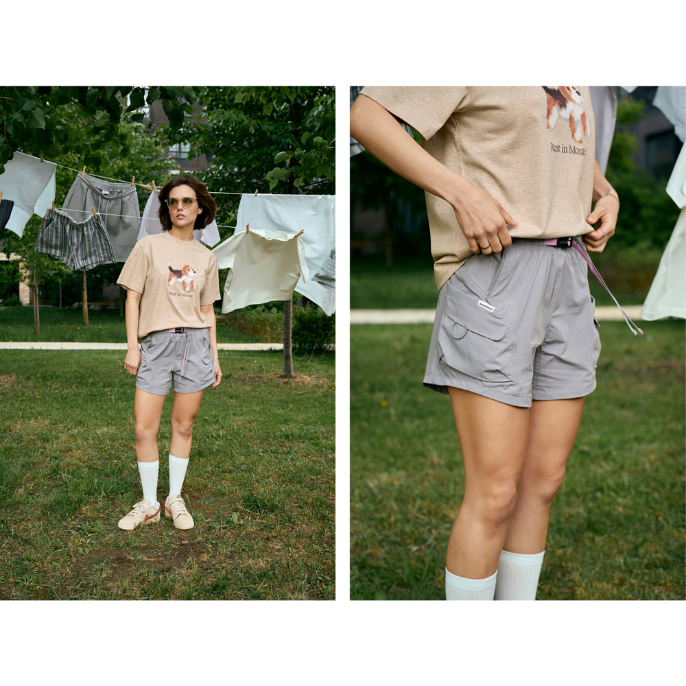 Шорты Nothomme Monterest Outdoor Short "Lava Gray" Women's