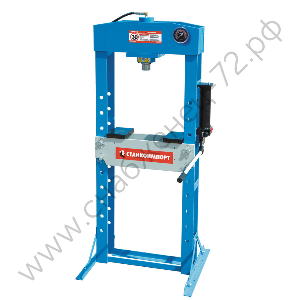 Пресс гаражный гидравлический на 30 тонн с ручным приводом, СТАНКОИМПОРТ, SD0808CE