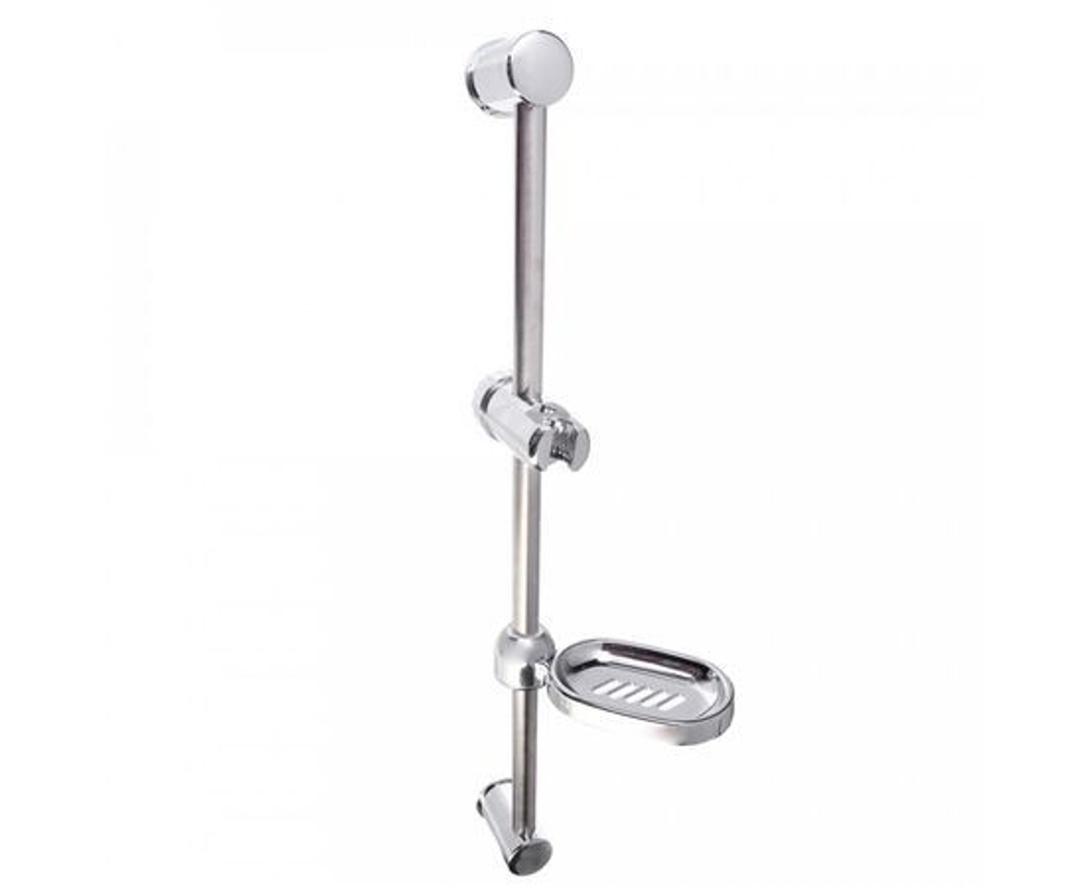 Стойка для душа СоюзКран 60 см, мыльница, хром