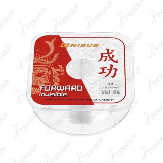 Леска FORWARD Invisible 0,286mm/100m Nylon (N-FI-0286-100) Nisus