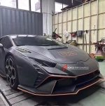 Карбоновый капот в стиле Tecnica для Lamborghini Huracan LP610 2014+ Ламборгини Хуракан