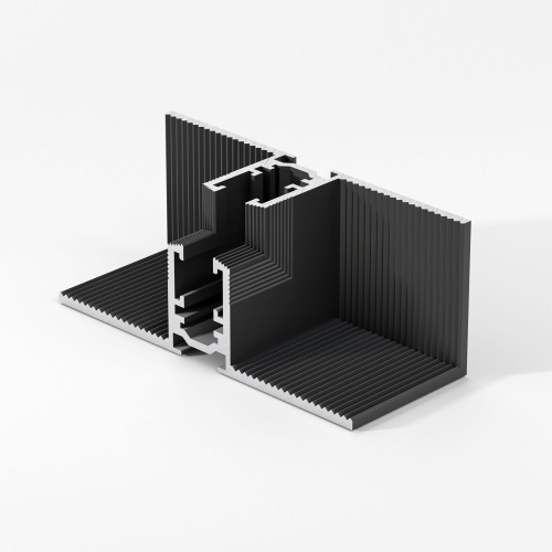 Коннектор угловой внутренний для встраиваемого шинопровода Elektrostandard Mini Magnetic 85178/00 черный