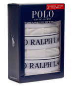 трусики-боксеры 3 шт. POLO RALPH LAUREN - белый(714835887)