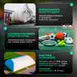 Воздухоопорный купол «Простор 4» 100×65×25 м — из ПВХ универсальный