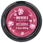 Mrs. Meyers Clean Day, Ароматическая соевая свеча, пион, 204 г (7,2 унции)