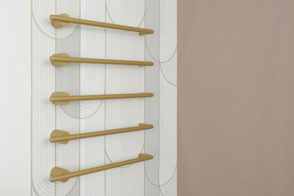 Полотенцесушитель электрический СУНЕРЖА Идиллия MASTER 1000 Золотой шёлк