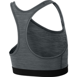 Теннисный бюстгальтер Nike Dri-Fit Swoosh Band Bra Non Pad - smoke grey/htr/black