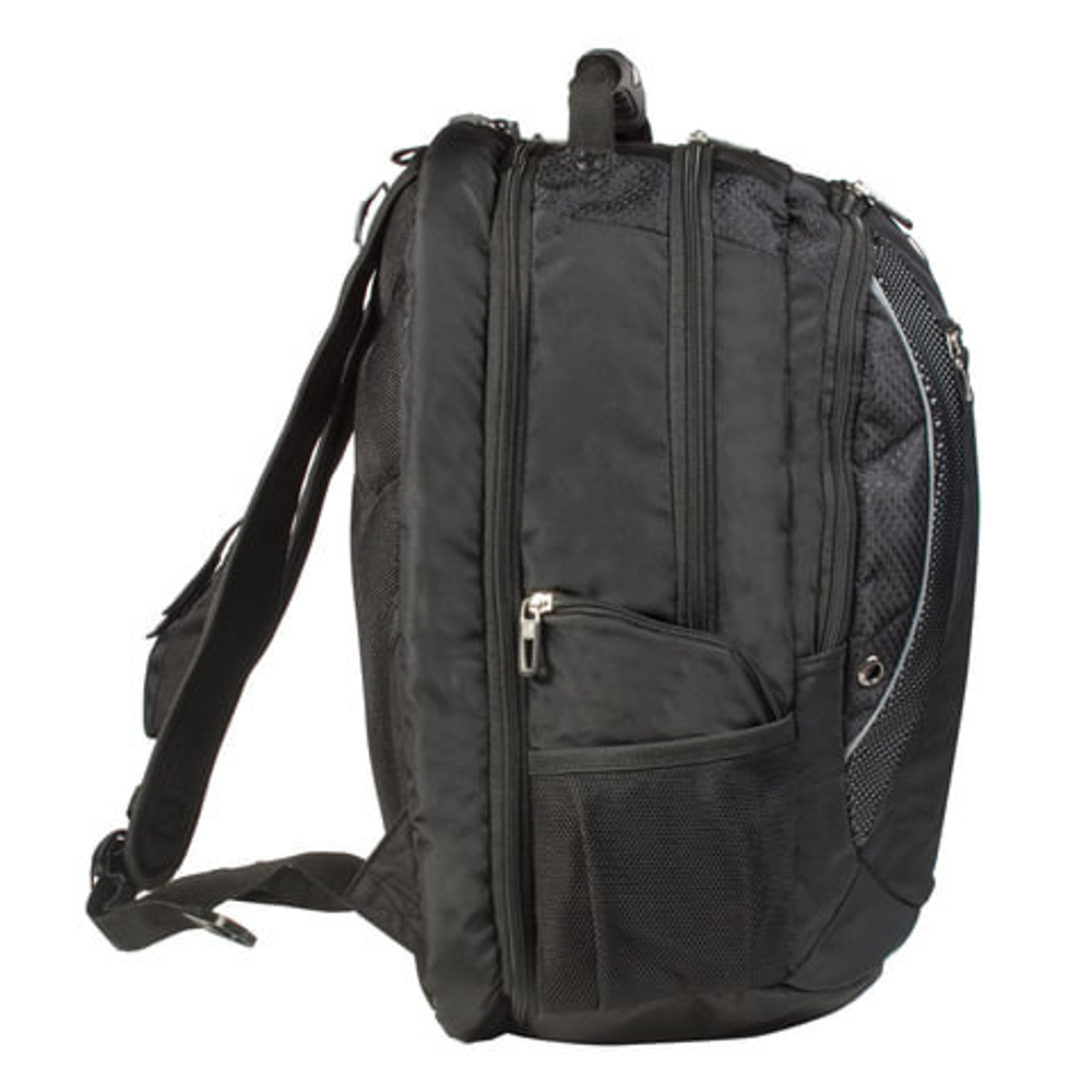 Рюкзак WENGER, универсальный, черно-серый, функция ScanSmart, 40 л, 33х26х47 см, 1155215