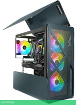 Корпус Azza Cast черный без БП (CSAZ-808BM)