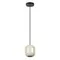 5053/1A PENDANT ODL24 447 черный/цвет слонов.кости//металл Подвес GU10 LED 4W OVALI