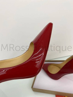 Красные туфли лодочки Christian Louboutin Kate 10 см