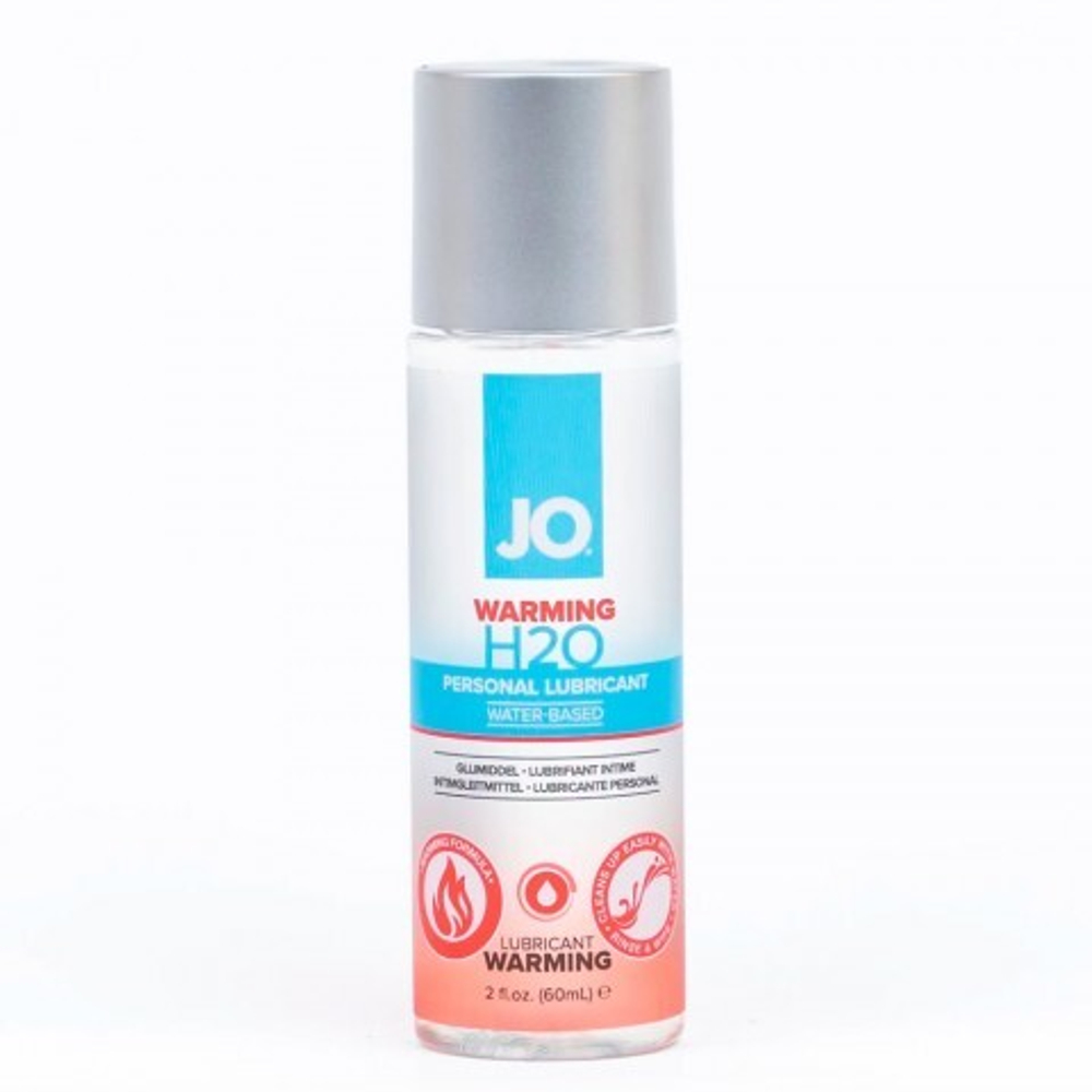 Классический согревающий лубрикант на водной основе JO H2O Warming, 60 мл