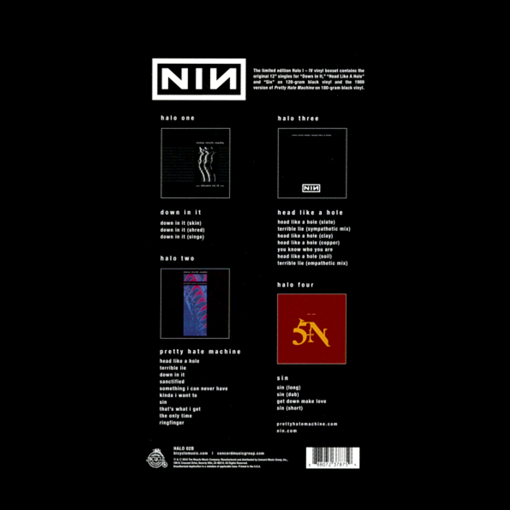 Nine Inch Nails / Halo I-IV (LP+3x12" Vinyl Single)