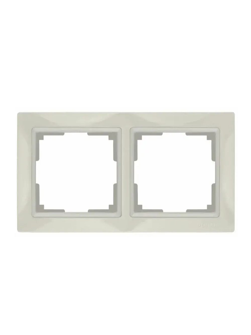 Рамка 2-я SNABB слоновая кость