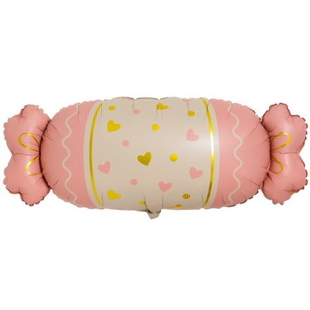 ФИГУРА Конфета сердца розовые