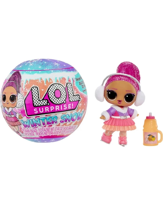 Кукла Лол Сюрприз в шаре Lol Winter Snow оригинал