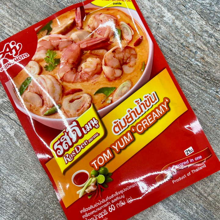 Паста Ajinomoto Ros Dee Menu Tom Yum Creamy Powder для супа Том Ям 60 г